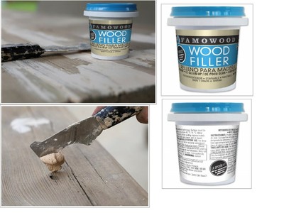 latex wood floor filler