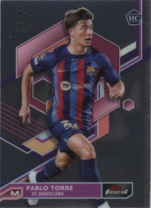 2022-23 Topps Finest UEFA Club Competitions Pablo Torre #94 - 1 of 1