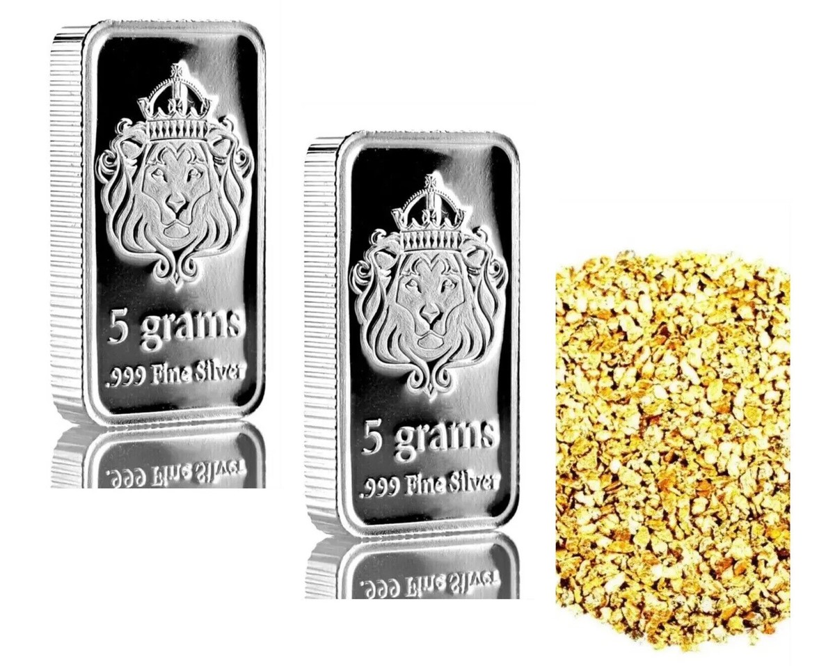 LOT 2 X 5 GRAM .999 SILVER SCOTTSDALE MINT BARS BU + 10 PIECE