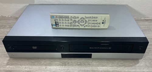 LG V190 Kombi DVD Videorecorder VHS VCR 6 Köpfe mit Fernbedienung