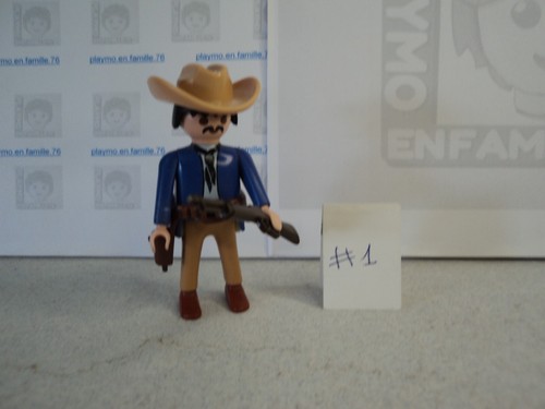 PLAYMOBIL Vintage 3804 – Diligence Western Avec Cocher Et Chevaux – Set Complet 1994