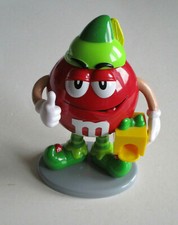 M&M M&M 's Spender Dispenser Elfe Wichtel Gnom Zwerg in rot H&ouml;he ca. 18,5 cm