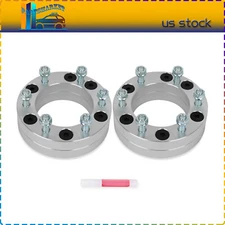 2X 2" 5x5.5 To 6x5.5 Wheel Adapters For Ford E-150 03-06 Dodge Ram 1500 94-01