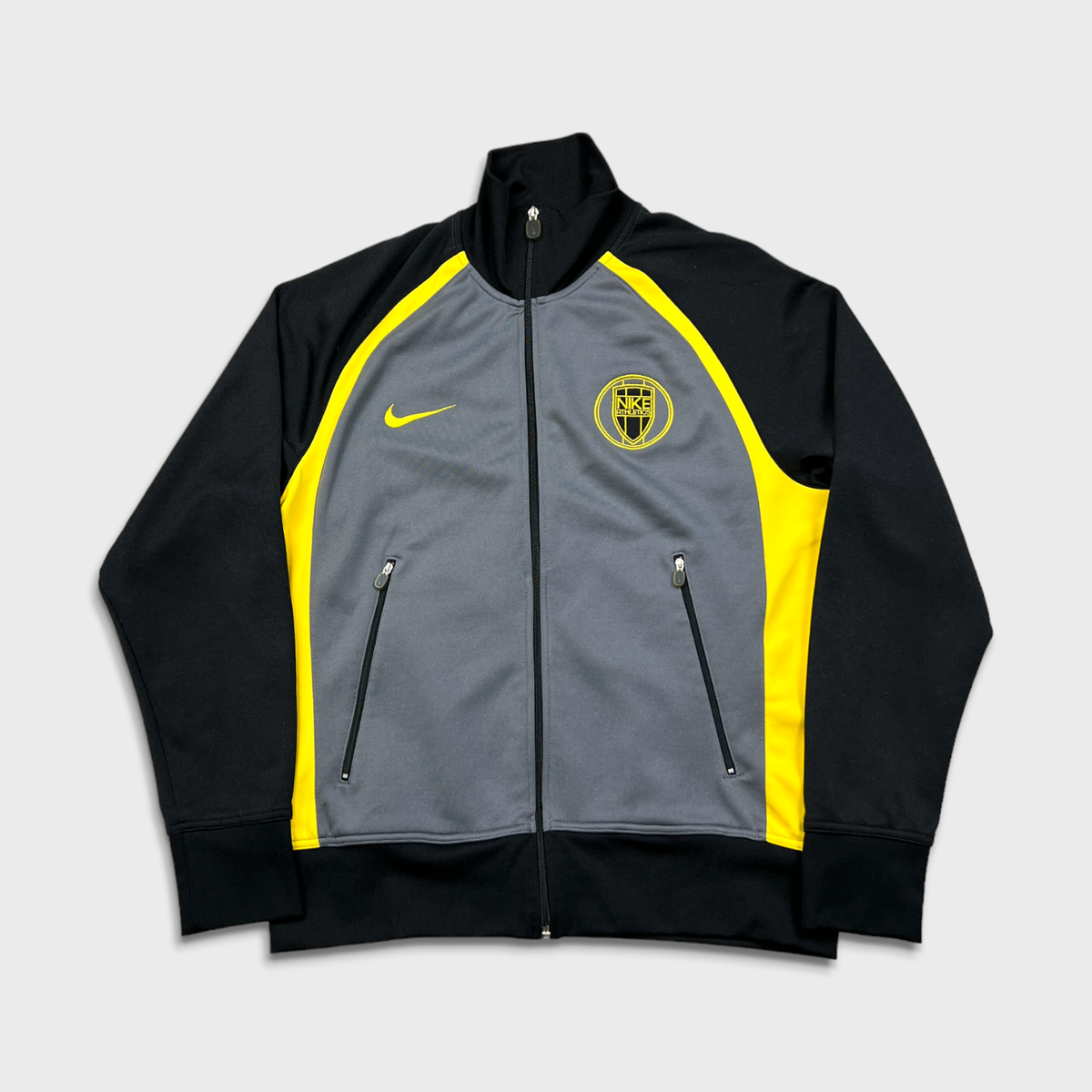 NIKE トラックジャケット Lサイズ Nike Sportswear Track Jacket Mens Large Gray Athletics Swoosh