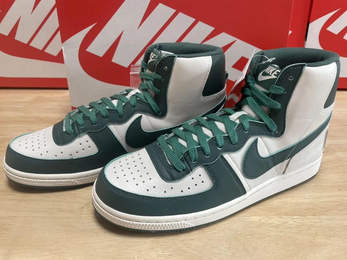 US9.5 Nike Terminator High Noble Green Fd0650-100 Snk783 | eBay