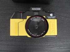 Vintage Yunon Deluxe-I MM500 Auto Fix Focus 50mm lens 35mm Camera Japan