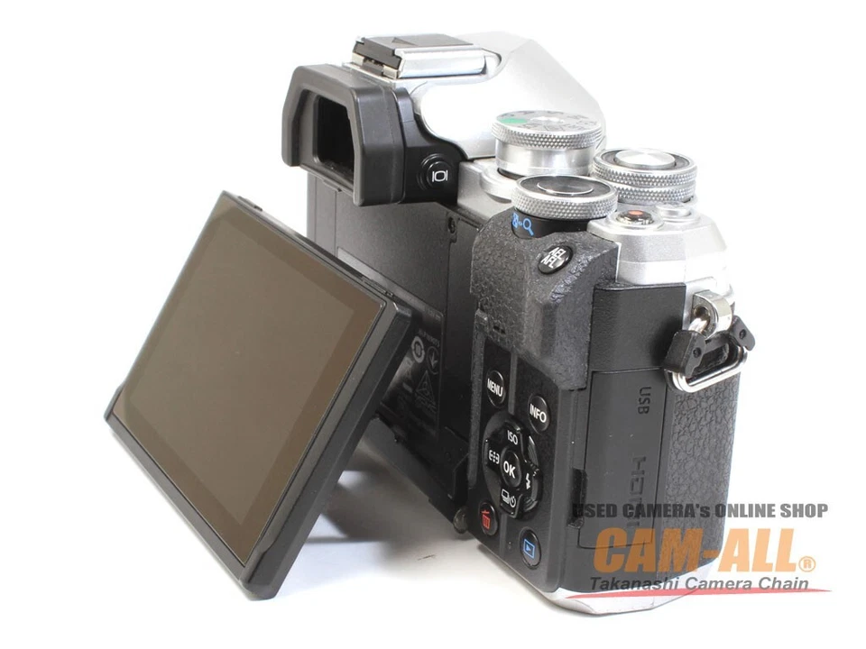 Olympus OM-D E-M10 Mark IV fotocamera digitale solo corpo - argento **molto b... - Immagine 4 di 4