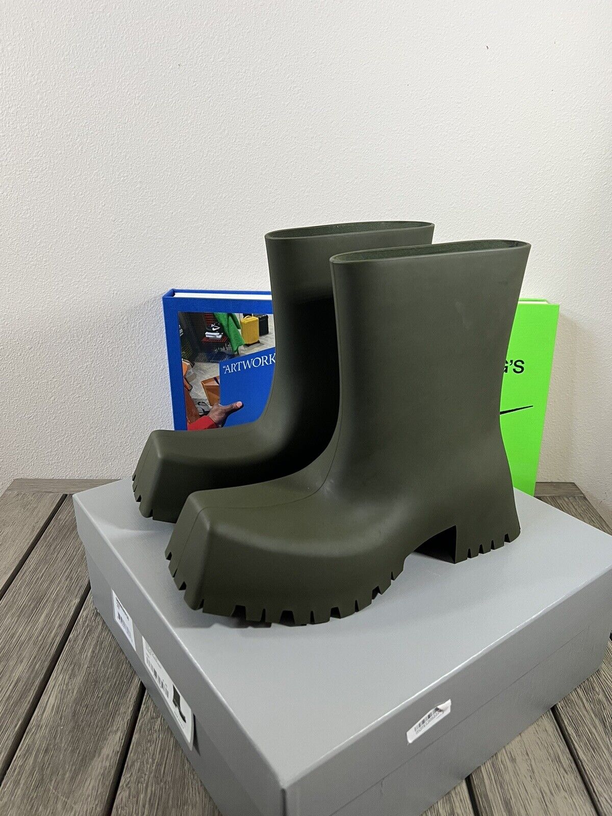 Balenciaga Trooper Rubber Boots