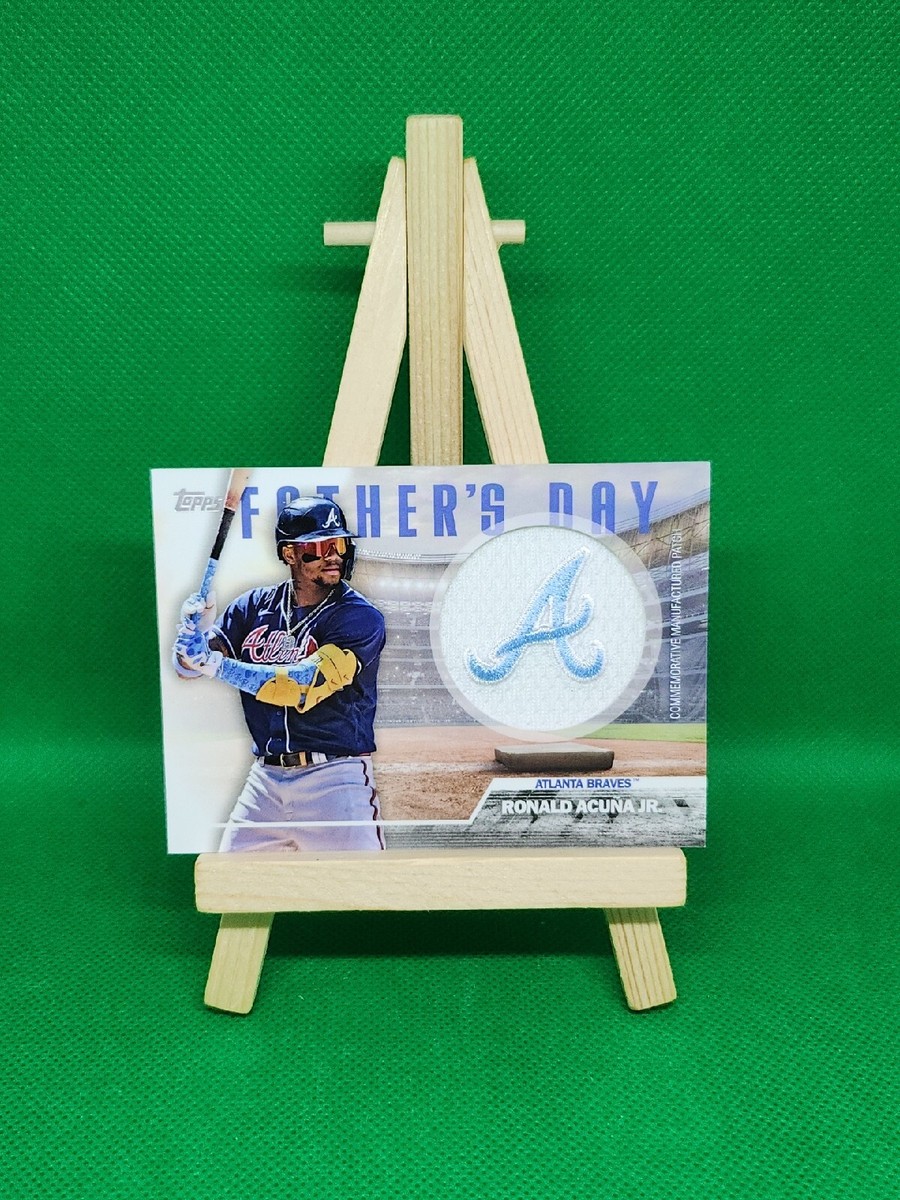 2023 Topps Series 2 Ronald Acuna Jr Father's Day Patch FD-RA