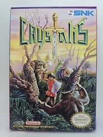 Crystalis NES With Original Box, No Manual, Authentic 1990 Great Condition