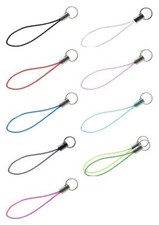 CELL PHONE Straps  Lot of 50 Lariats  Mixed COLORS  Split Ring End 4 Charms