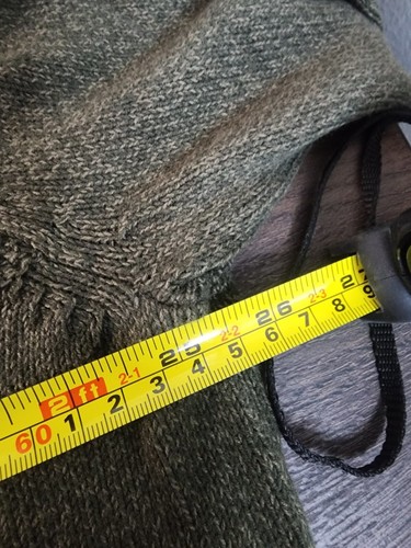 Haggar Geometric Sweater Mens Size XXL Gray Cotton Long Sleeve - Picture 6 of 6