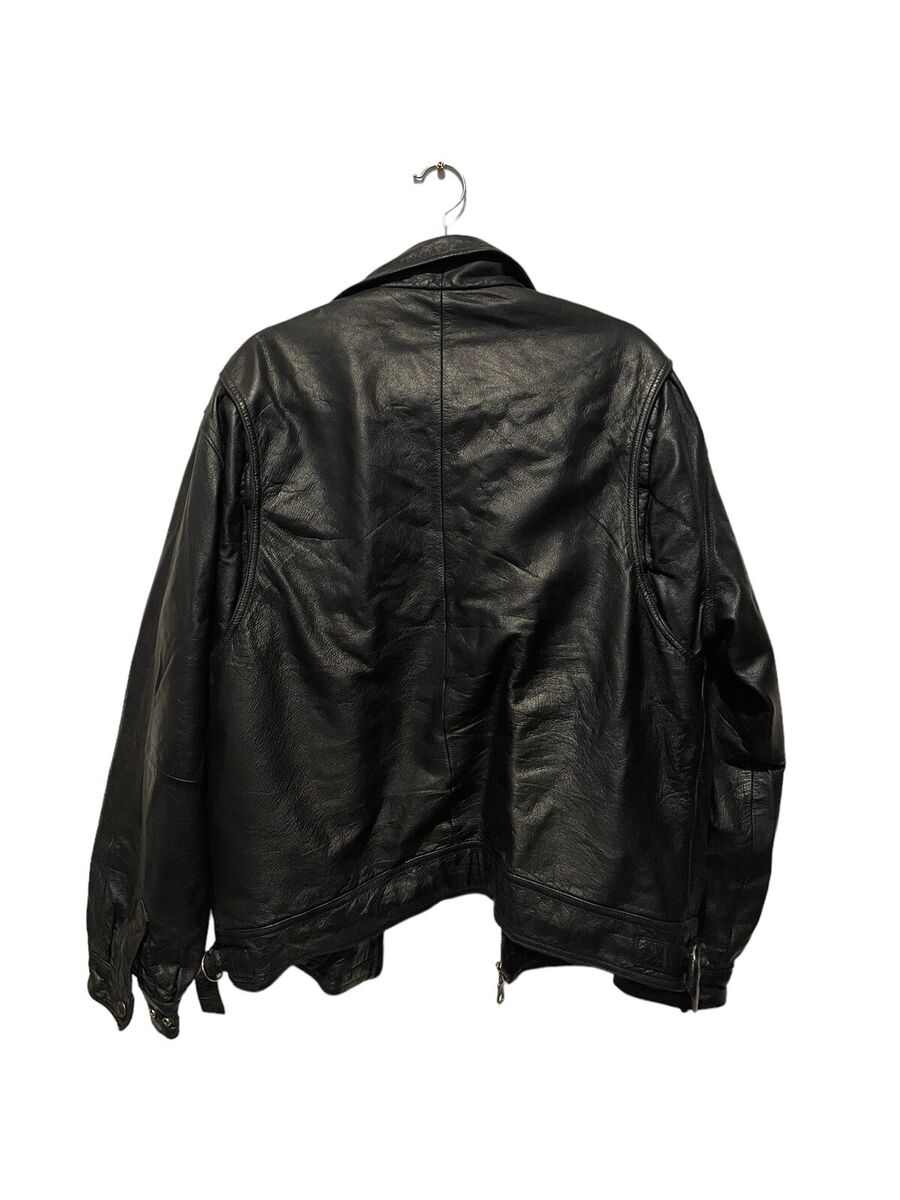 Vintage Mens Wilsons Black Leather Jacket RN69426 Size M | eBay Vintage Mens Wilsons Black Leather Jacket RN69426 Size M | eBay