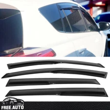 Window Visors Fits 13-18 Toyota RAV4 Mugen Style Acrylic 4PCS Vent Rain Guard