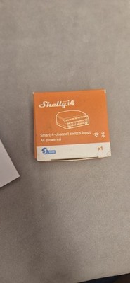 Shelly Plus i4 4-Kanal Unterputz WLAN-Funkschalter