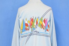 vintage 80s WINDSURFING SUNSET SURF 2 SIDED TROPIX LONG SLEEVE t-shirt YOUTH L