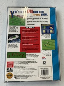 Fifa International Soccer Sega CD Complete Damaged Cases Tested -- S2G --