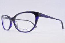 Lulu Guinness Eyeglasses L206 NAV Navy, Size 58-17-140