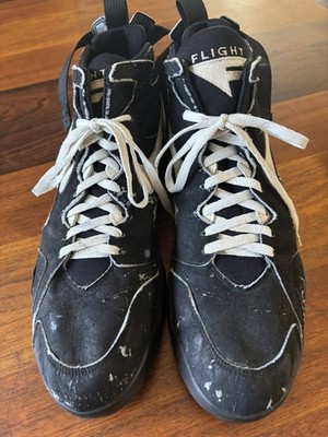 Vintage Original Black & White 1992 Nike Air Maestro Flight I Men 12 Pippen