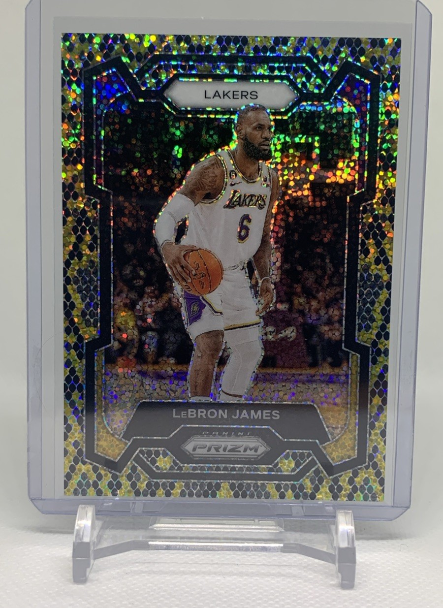 2023-24 Panini Prizm King Snake SSP - LEBRON JAMES #63