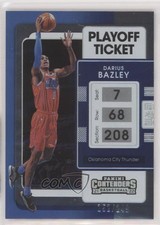 2021-22 Panini Contenders Playoff Ticket 152/249 Darius Bazley #7 3c7