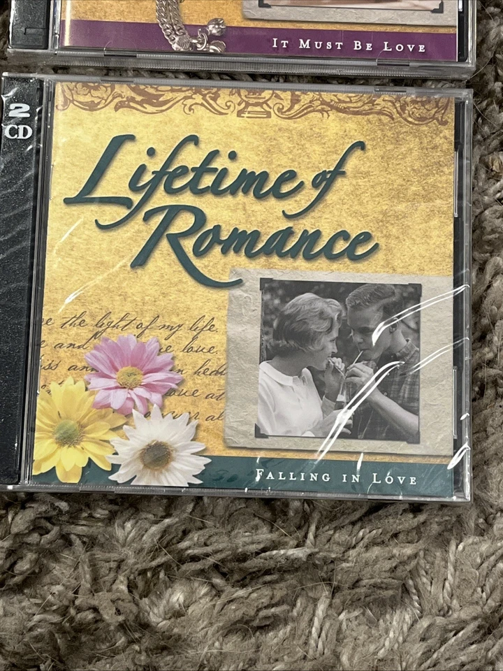 TIME LIFE Lifetime of Romance 2CD Lot 4 Discs It Must Be Love Falling In Love - Image 3 of 4