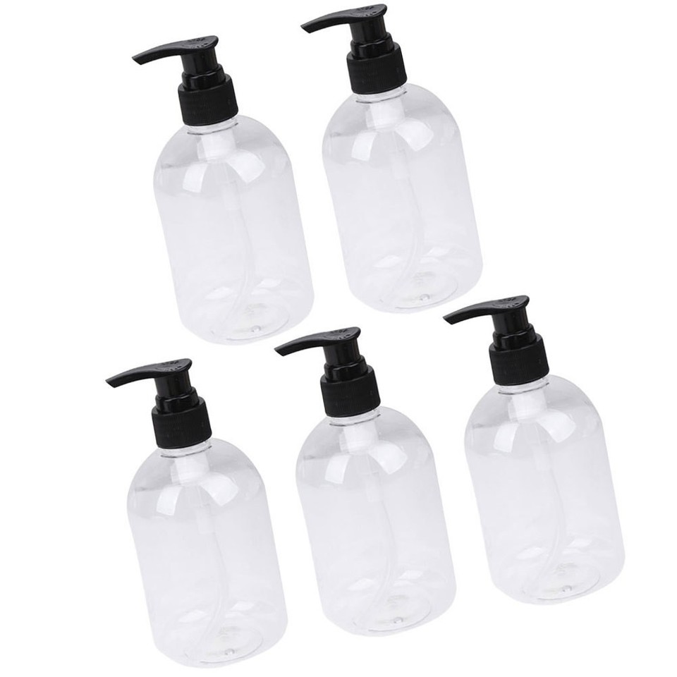 Club K Containers 5Pcs Portable Lotion Containers Reusable Assorted Color for Bathroom ...