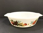 Pyrex Casserole JAJ England Dish Tuscany Pattern 509 Veggie Vegetable Vintage