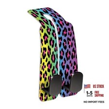 Car Seat Back Storage Hook, Funny Car Purse Hook, Cute Colorful Cute Leopard