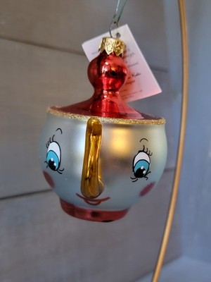 1993 Vintage Christopher Radko Tea & Sympathy Italian Glass  Ornament