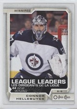 2018-19 O-Pee-Chee League Leaders Connor Hellebuyck #594 2u3