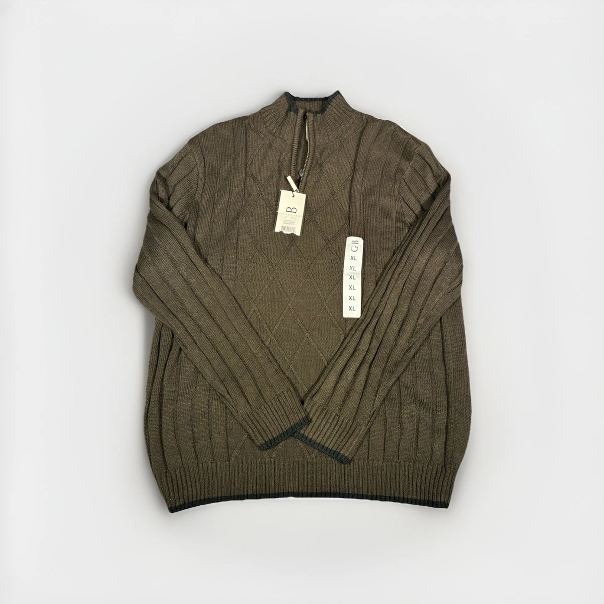 Geoffrey Beene Brown Acrylic Sweaters for Men for sale | eBay