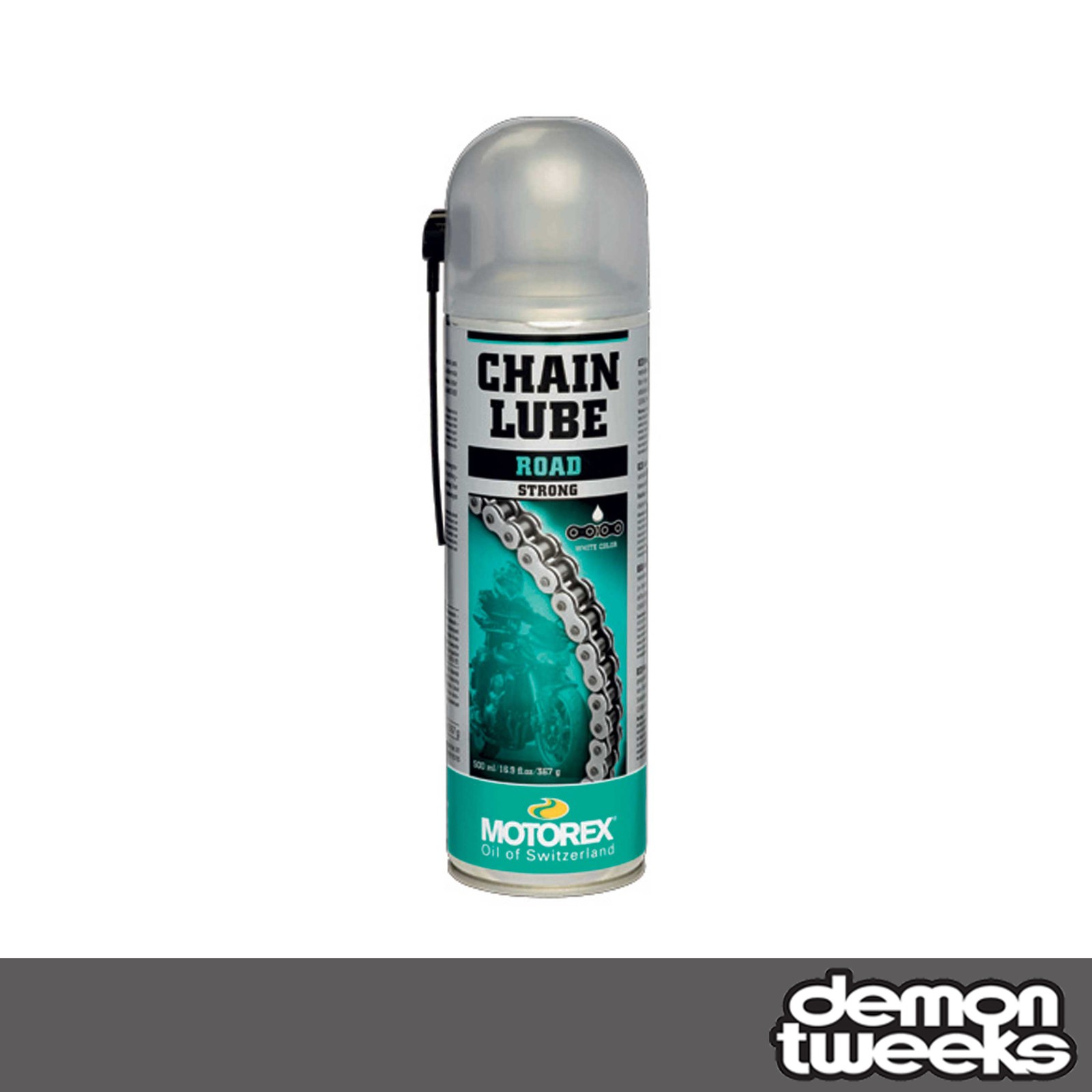 1 x Motorex Motorcycle Chain Lube, Road - 500ml (Fully Synthetic / All Chains)