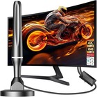 Digital TV Aerial Indoor Freeview 4K 1080P Magnetic Base 360° Reception All TVs