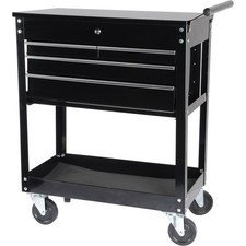 Jegs 4-drawer Tool Box Cart 580 Lb. Capacity Jegs 4-drawer Tool Box Cart 580 Lb. Capacity