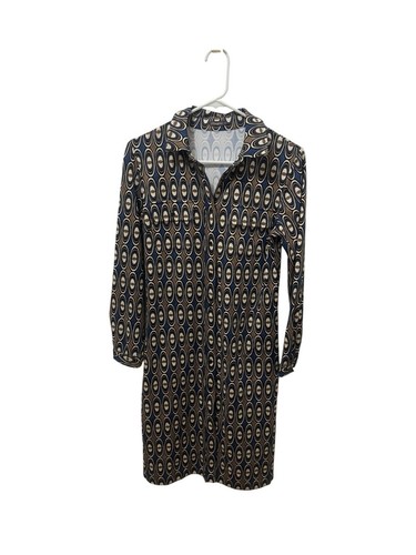 McLaughlin Christabel Geometric Shift Dress Size Small