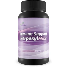 Immune Support Herpesyl Max - Over 900 MG of Vitamin C & Zinc Per Serving