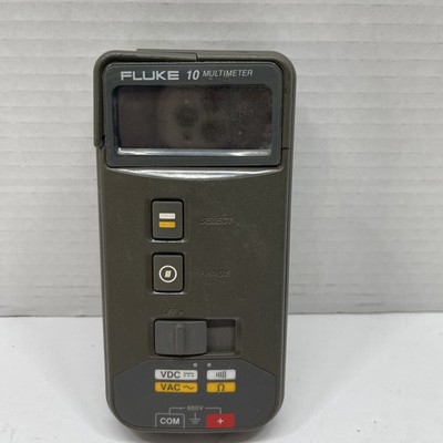 Fluke 10 Multimeter, USA, FOR PARTS UNTESTED AS IS
