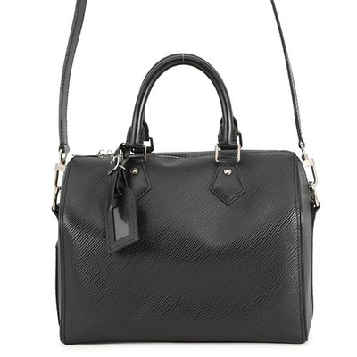 LOUIS VUITTON Speedy Bandouliere Size 25 Epi Leather Noir M51278