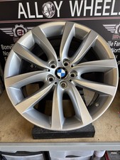 1 X OEM BMW 5 6 SERIES 19" STYLE 331 SILVER 9J REAR ALLOY WHEEL 6790179 9J IS44