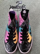 NEW Disney The Nightmare Before Christmas Sneakers Womens High Top Shoes Sz 9.5