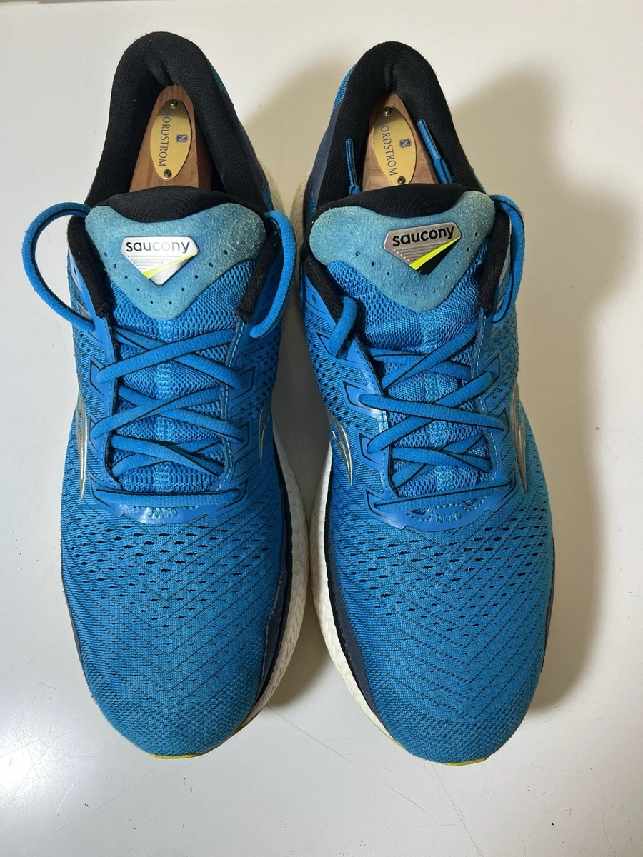 Saucony Mens Triumph Blue Power Run+Running Shoes Sneakers  display picture 3