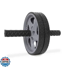 CAP Barbell Abdominal Wheel, Black/Gray