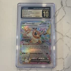 CGC 10 PRISTINE Eevee ex 075/131 Pokemon Prismatic Evolutions Stamp Surprise Box