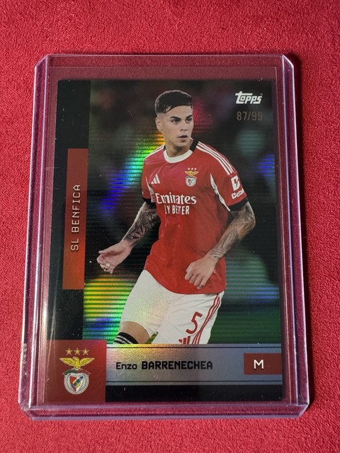 Enzo Barrenechea /99 - 2025-26 Topps SL Benfica Team Set 25/26