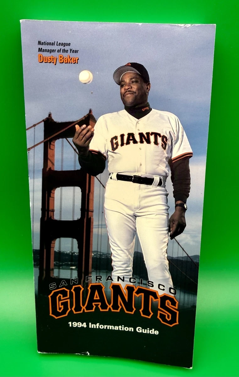 San Francisco Giants Baseball Vintage Sports Media Guides for sale