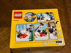 LEGO 40124 Seasonal Winter Fun Christmas Tree Dog Snowmobile Mini Figure Snowman