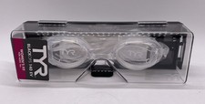 TYR Blackops 140 EV Racing Swim Goggles Women's Fit - Clear - NEW
