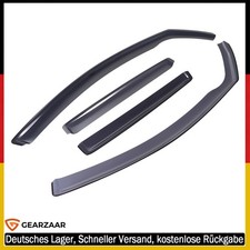 Windabweiser Regenabweiser Satz Geeignet für VW GOLF 5V 2004-2009 Rauchgrau