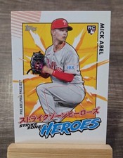 2025 Topps Update Japan #SZH-3 Mick Abel Strike Zone Heroes- Phillies